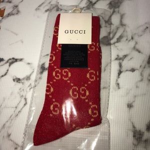Red Gg socks